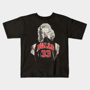 Retro - Marilyn Monroe Chicago Scottie Pippen Kids T-Shirt